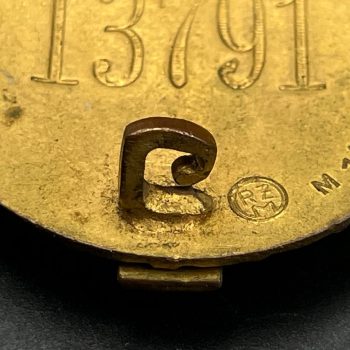   Sport Badge leader of HJ model 1934 in gold    [GUSTAV BREHMER]  RZM code: M1/101 Numbered - 13791