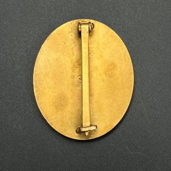 Wound Badge 1939 (second type) in gold [Hauptmünzamt]     Original case