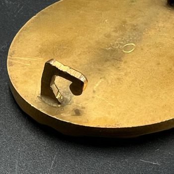 Wound Badge 1939 (second type) in gold [Hauptmünzamt]     Original case