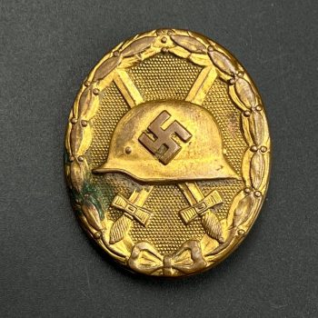 Wound Badge 1939 (second type) in gold      