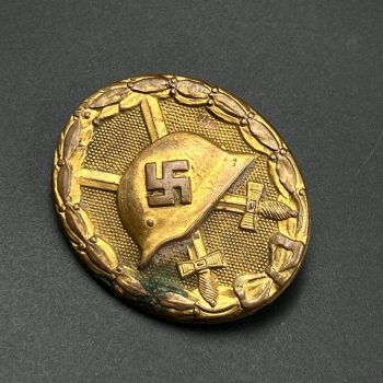 Wound Badge 1939 (second type) in gold      