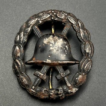 Wound Badge 1918 (cut-out version) in black      