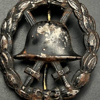 Wound Badge 1918 (cut-out version) in black      