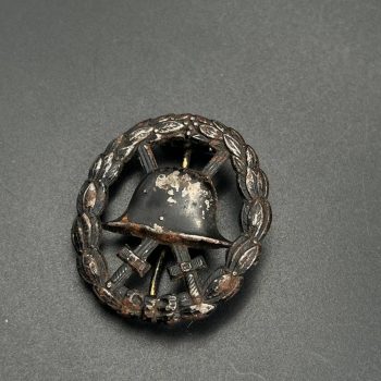 Wound Badge 1918 (cut-out version) in black      