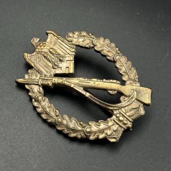 Infantry Assault Badge in silver [Alois Rettenmaier] Solid    
