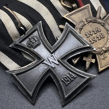 Medal bar for three awards traditional German style [G.A. Scharflenberg, Dresden] Third Reich
