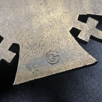 Medal bar for three awards traditional German style [G.A. Scharflenberg, Dresden] Third Reich