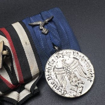 Medal bar for three awards traditional German style [G.A. Scharflenberg, Dresden] Third Reich