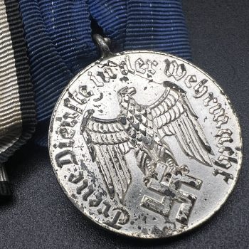 Medal bar for three awards traditional German style [G.A. Scharflenberg, Dresden] Third Reich