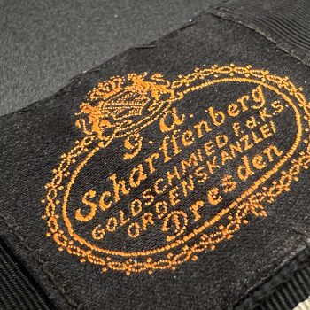 Medal bar for three awards traditional German style [G.A. Scharflenberg, Dresden] Third Reich