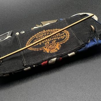 Medal bar for three awards traditional German style [G.A. Scharflenberg, Dresden] Third Reich