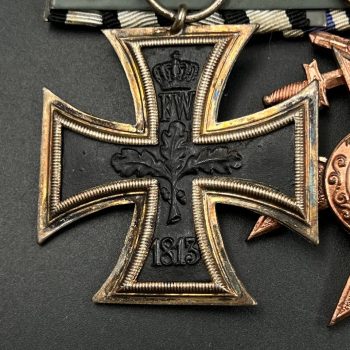 Medal bar for two awards south German / Bavarian style (early) German Empire