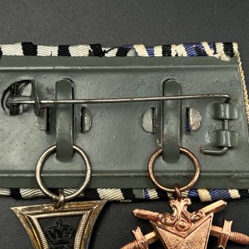 Medal bar for two awards south German / Bavarian style (early) German Empire