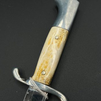 Parade dagger of the fire brigade, 1933 model saw back [Puma] Brand mark  Stag Grip