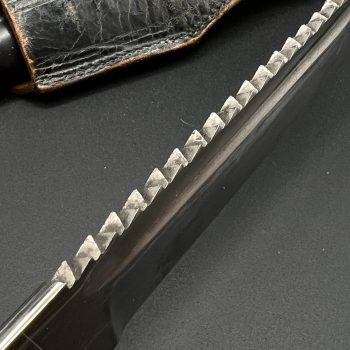 Parade dagger of the fire brigade, 1933 model saw back [Puma] Brand mark  Stag Grip