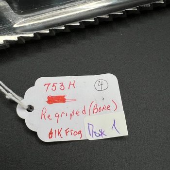 Parade dagger of the fire brigade, 1933 model saw back [Puma] Brand mark  Stag Grip