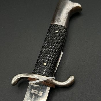 Parade dagger of the fire brigade, 1933 model saw back [Emil Voos] Brand mark  