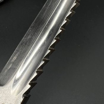 Parade dagger of the fire brigade, 1933 model saw back [Emil Voos] Brand mark  