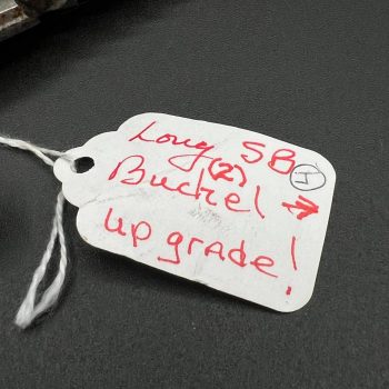 Parade dagger of the fire brigade, 1933 model saw back [Rudolf Büchel] Brand mark  