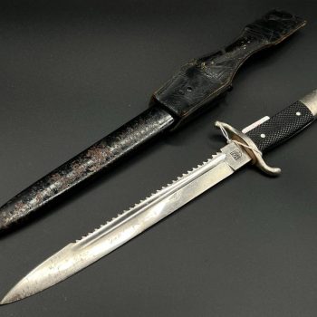 Parade dagger of the fire brigade, 1933 model saw back [Peter Daniel krebs] Brand mark  