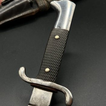 Parade dagger of the fire brigade, 1933 model saw back [Alcoso] Brand mark  