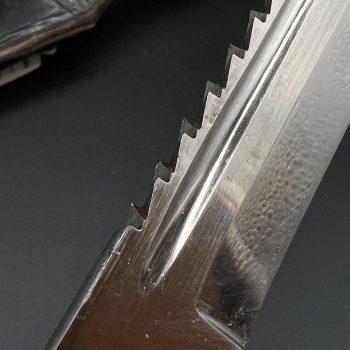 Parade dagger of the fire brigade, 1933 model saw back [Emil Voos] Brand mark  