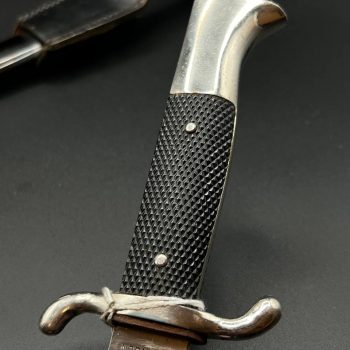 Parade dagger of the fire brigade, 1933 model saw back [Solingen] Brand mark  