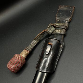 Parade dagger of the fire brigade, 1933 model saw back [Carl Eickhorn] Brand mark  Numbered