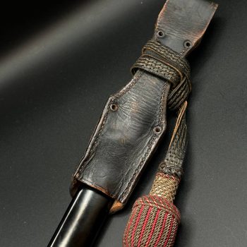 Parade dagger of the fire brigade, 1933 model saw back [Carl Eickhorn] Brand mark  Numbered