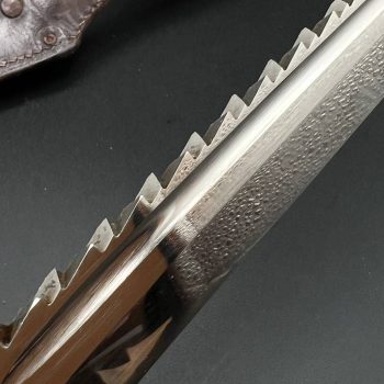 Parade dagger of the fire brigade, 1933 model saw back [Carl Eickhorn] Brand mark  