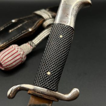 Parade dagger of the fire brigade, 1933 model saw back [FW. Höller] Brand mark  