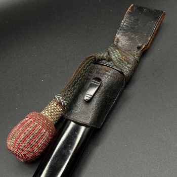 Parade dagger of the fire brigade, 1933 model saw back [Robert Klaas] Brand mark  Stag Grip