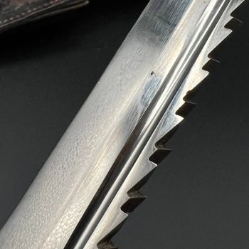 Parade dagger of the fire brigade, 1933 model saw back [Carl Eickhorn] Brand mark  Numbered