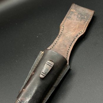 Parade dagger of the fire brigade, 1933 model saw back [Carl Eickhorn] Brand mark  Numbered