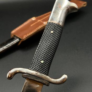 Parade dagger of the fire brigade, 1933 model saw back [H.K.] Brand mark  