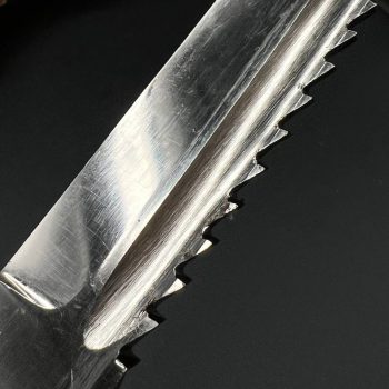 Parade dagger of the fire brigade, 1933 model saw back [H.K.] Brand mark  