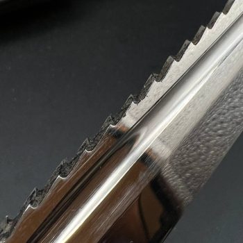 Parade dagger of the fire brigade, 1933 model saw back [Linnenbrugger & Ellermann] Brand mark  