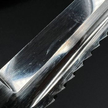 Parade dagger of the fire brigade, 1933 model saw back [Linnenbrugger & Ellermann] Brand mark  