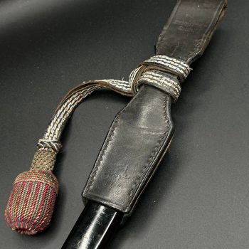 Parade dagger of the fire brigade, 1933 model saw back [Linnenbrugger & Ellermann] Brand mark  