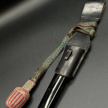 Parade dagger of the fire brigade, 1933 model saw back [E. & F. Horster] Brand mark  