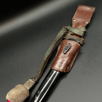 Parade dagger of the fire brigade, 1933 model saw back [Carl Eickhorn] Brand mark  