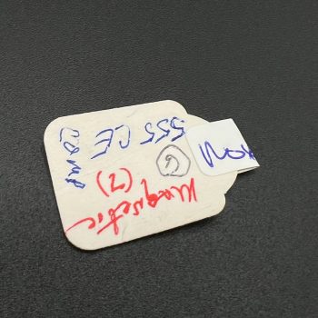 Parade dagger of the fire brigade, 1933 model saw back [Carl Eickhorn] Brand mark  