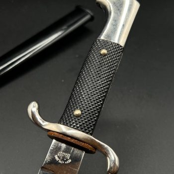 Parade dagger of the fire brigade, 1933 model saw back [Hermann Konejung AG] Brand mark  