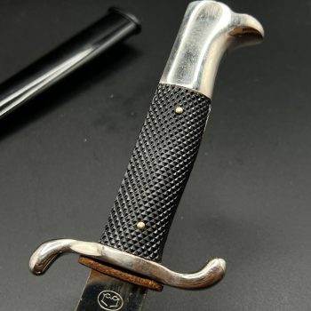 Parade dagger of the fire brigade, 1933 model saw back [Hermann Konejung AG] Brand mark  