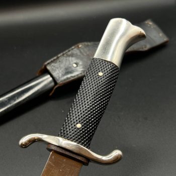 Parade dagger of the fire brigade, 1933 model saw back [E. & F. Horster] Brand mark  