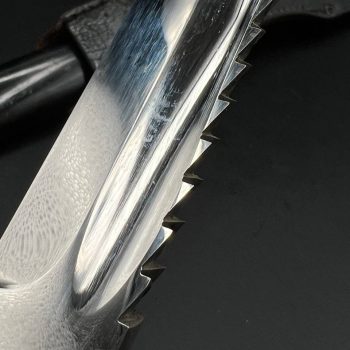 Parade dagger of the fire brigade, 1933 model saw back [E. & F. Horster] Brand mark  