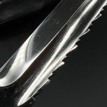 Parade dagger of the fire brigade, 1933 model saw back [Carl Eickhorn] Brand mark  