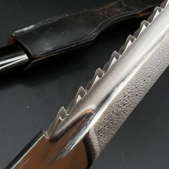 Parade dagger of the fire brigade, 1933 model saw back [Carl Eickhorn] Brand mark  