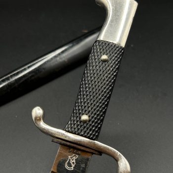 Parade dagger of the fire brigade, 1933 model saw back [WKC] Brand mark  