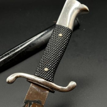 Parade dagger of the fire brigade, 1933 model saw back [WKC] Brand mark  